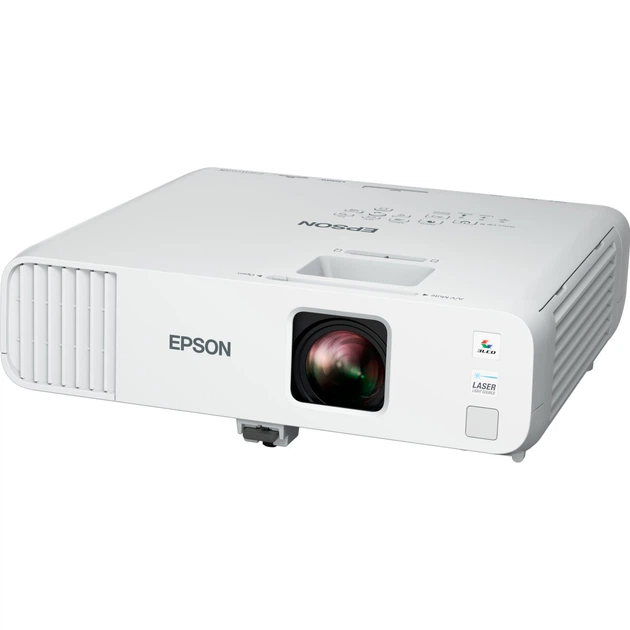 Проектор лазерный Epson EB-L260F 3LCD FHD 4600 лм HDMI LAN Wi-Fi White (V11HA69080) - изображение 2