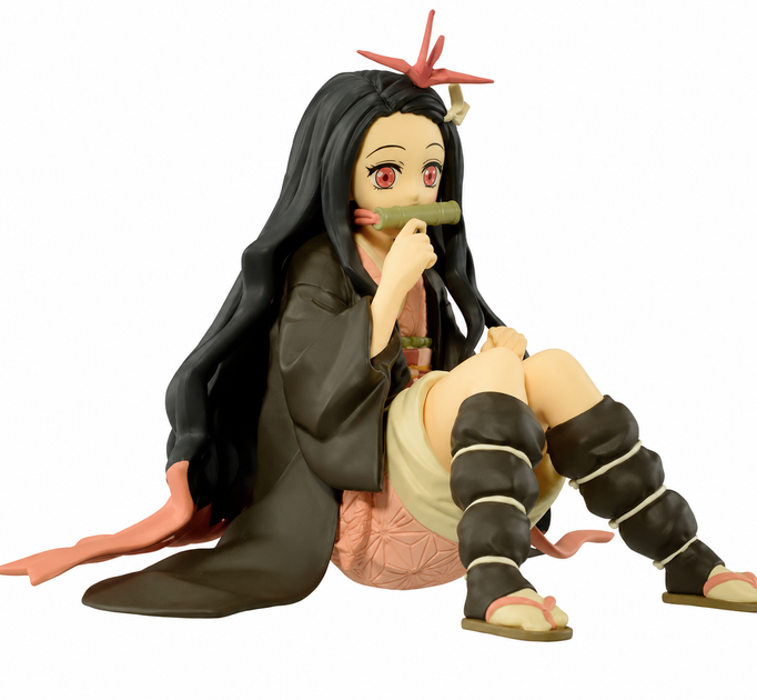 Фигурка Bandai Незуко Nezuko Клинок рассекающий демонов Demon Slayer sepia color 16 см B NK DS SC B - изображение 2