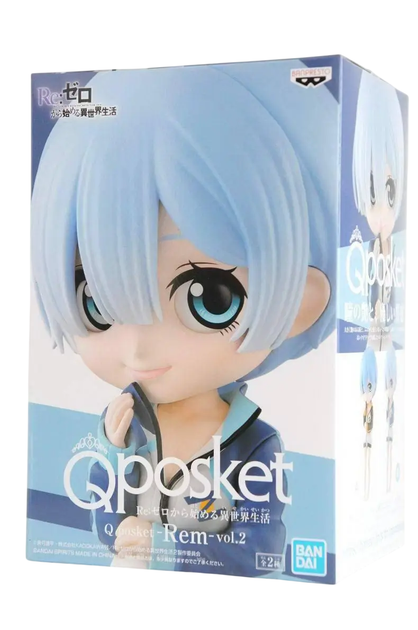 Фигурка Q Posket Жизнь с нуля в альтернативном мире Рем Re:Zero Rem 13 см QP RZ R 13 - Фото 6 Фигурка Q Posket Жизнь с нуля в альтернативном мире Рем Re:Zero Rem 13 см QP RZ R 13 - изображение 6