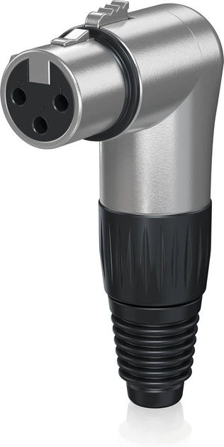 Złącze XLR Behringer X3FR-SR żeńskie kątowe 3-pinowe (4033653161282) - Zdjęcie 3 Złącze XLR Behringer X3FR-SR żeńskie kątowe 3-pinowe (4033653161282) - obraz 3