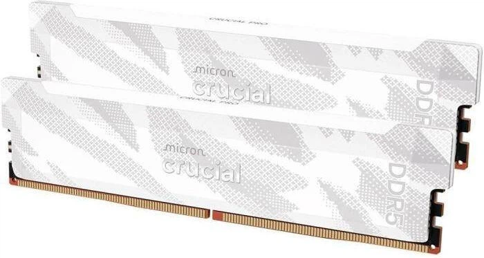 Оперативна пам'ять Crucial 32 GB (2x16GB) DDR5 6400 MHz Pro Overclocking White (CP2K16G64C32U5W) - зображення 2
