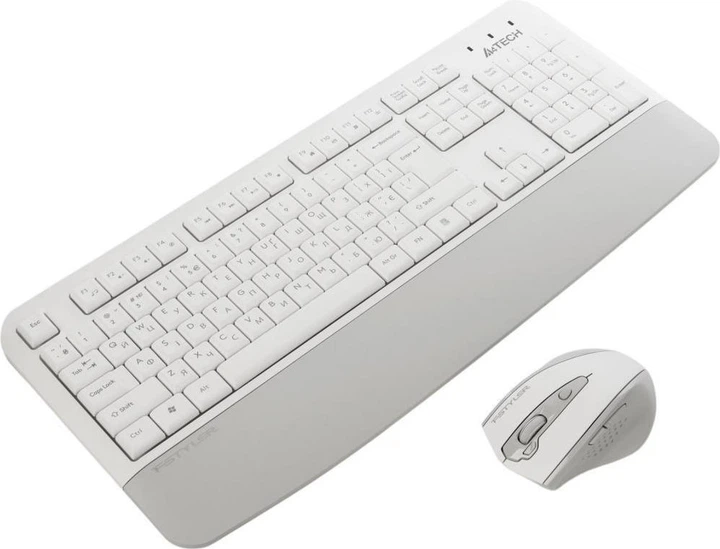 Комплект (клавиатура, мышь) A4Tech Fstyler FG2500S Plus White - изображение 4