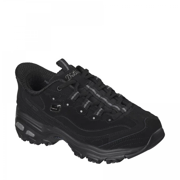 Жіночі кросівки Skechers D'Lites Classic Remix Black 35,5 Чорний 150543-BBK - Фото 2 Жіночі кросівки Skechers D'Lites Classic Remix Black 35,5 Чорний 150543-BBK - изображение 2