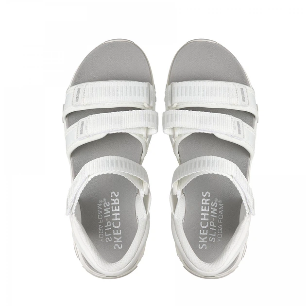 Жіночі сандалі Skechers D'Lites Sandal White 35 163651-WHT - изображение 4