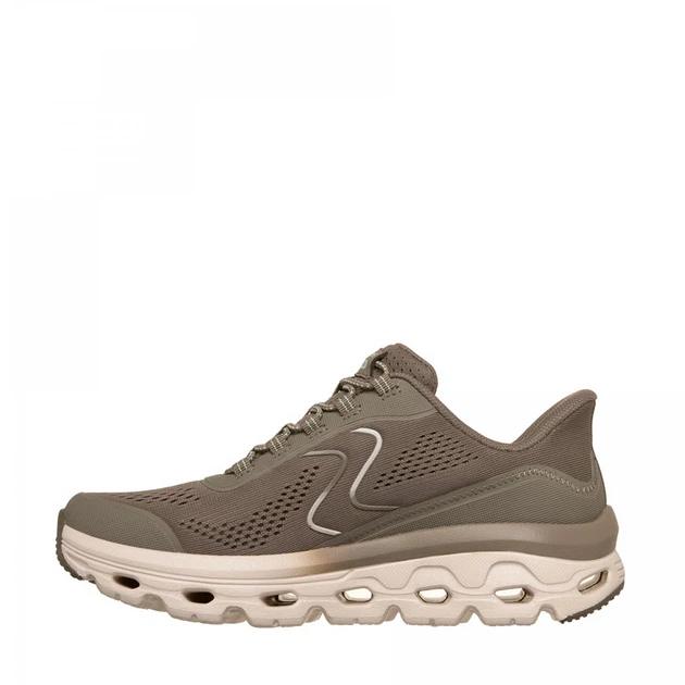 Жіночі кросівки Skechers Glide Step Sole Brown 43 Коричневий 180272-BRN - зображення 3