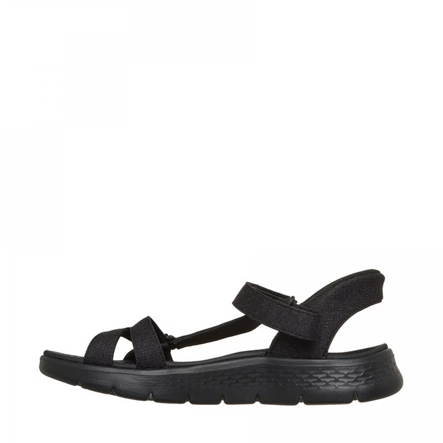 Жіночі сандалі Skechers Go Walk Flex Sandal Black/Black 35 Чорний 141481-BBK - Фото 3 Жіночі сандалі Skechers Go Walk Flex Sandal Black/Black 35 Чорний 141481-BBK - зображення 3