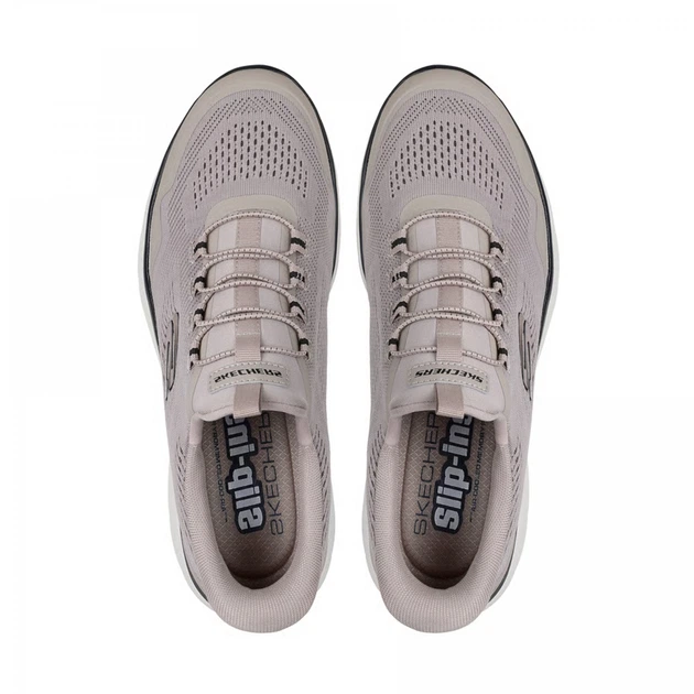 Чоловічі кросівки Skechers Summits Top Rate Taupe/Black 47,5 Бежевий 233045-TPBK - Фото 4 Чоловічі кросівки Skechers Summits Top Rate Taupe/Black 47,5 Бежевий 233045-TPBK - зображення 4