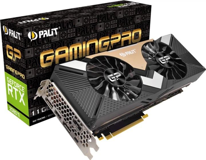 グラフィックボード・グラボ・ビデオカード PALIT GeForce RTX 2080ti Gaming Pro oc Видеокарта Palit PCI-Ex GeForce RTX 2080 Ti GAMING PRO 11GB GDDR6
