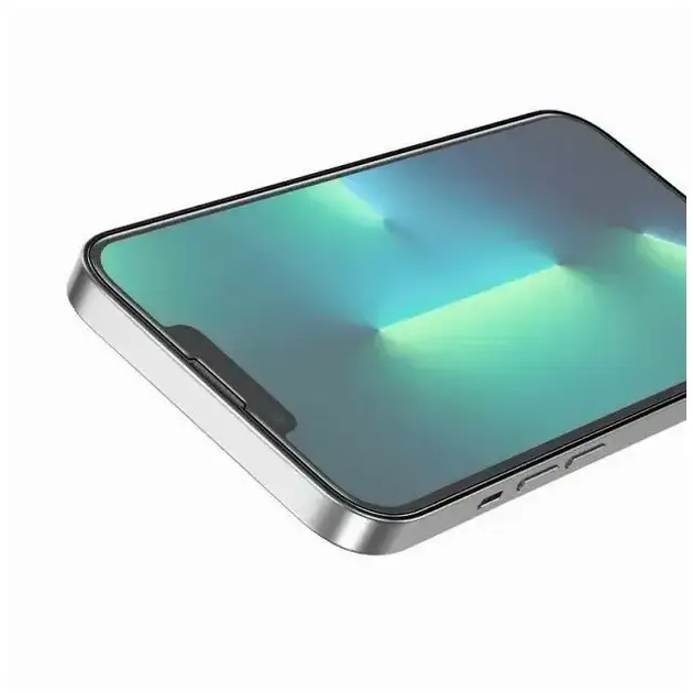Защитное стекло Hoco G6 ударопрочное полное покрытие для iPhone 13 Mini 5.4 дюйма прозрачное - изображение 3
