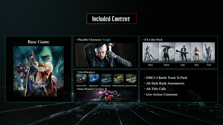 Гра Nintendo Switch 2 Devil May Cry 5 Devil Hunter Edition (Game-Key Card) (5055060909676) - Фото 19 Гра Nintendo Switch 2 Devil May Cry 5 Devil Hunter Edition (Game-Key Card) (5055060909676) - зображення 19