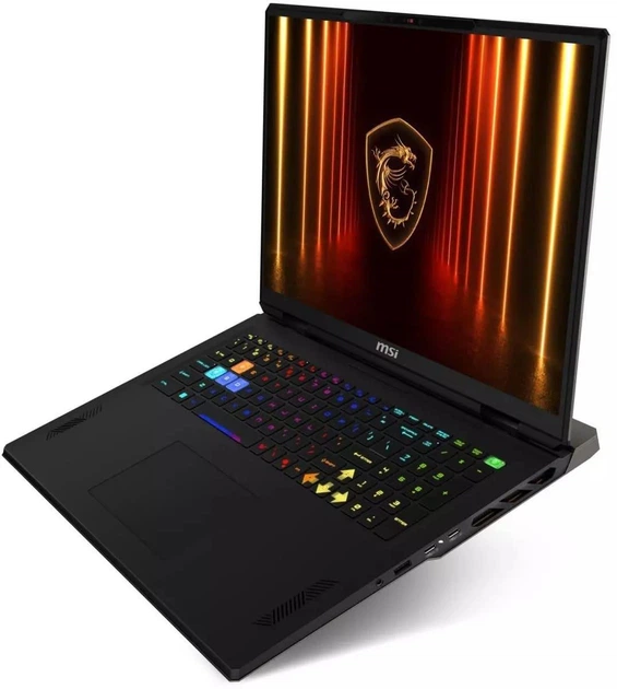 Ноутбук MSI 18 Vector A18 HX AI A9WIG 2.5K IPS 240Hz/Ryzen 9 9955HX3D/32GB/2TB/RTX 5080/W11P/Cosmos Gray (A9WIG-082US) - зображення 3