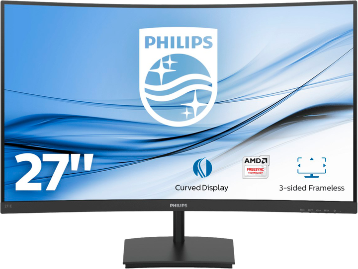 Монітор 27" Philips 271E1SCA/00 - Фото 1 Монітор 27" Philips 271E1SCA/00 - зображення 1