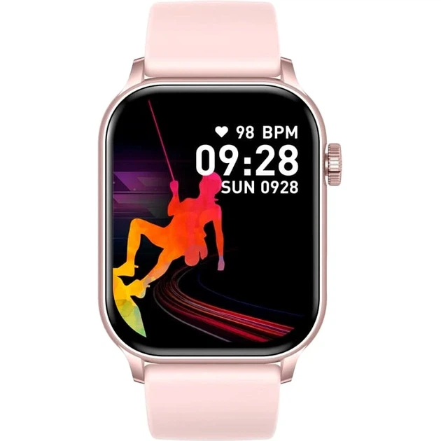 Смарт часы Gelius Pro (GP-SW015) Amazwatch light pink - Фото 3 Смарт часы Gelius Pro (GP-SW015) Amazwatch light pink - изображение 3