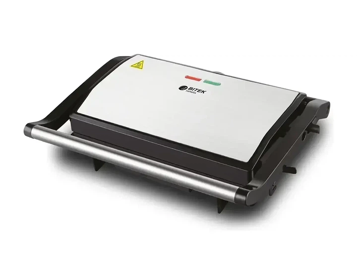 Контактний гриль з антипригарним покриттям BITEK BT-2685 2000W Електричний контактний гриль - изображение 7