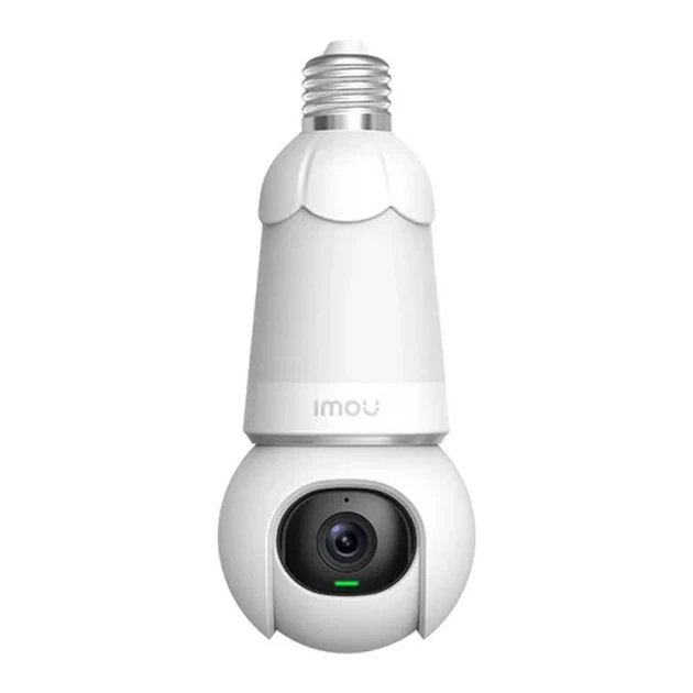 Лампа та поворотна зовнішня камера WiFi 2в1 Imou Bulb Cam 5MP E27 (IPC-S6DP-5M0WEB-E27) - зображення 2