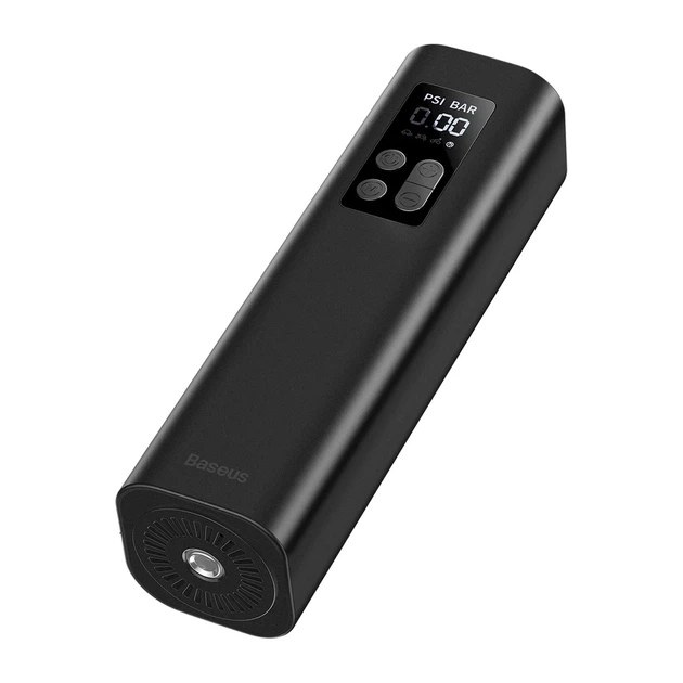Автомобильный насос Baseus Super Mini Inflator Pump Black (CRCQ000001) - изображение 2