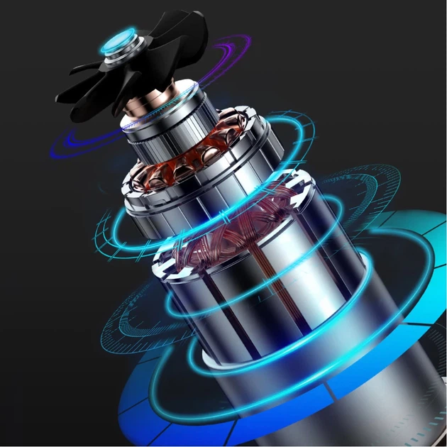 Автомобильный насос Baseus Super Mini Inflator Pump Black (CRCQ000001) - изображение 15