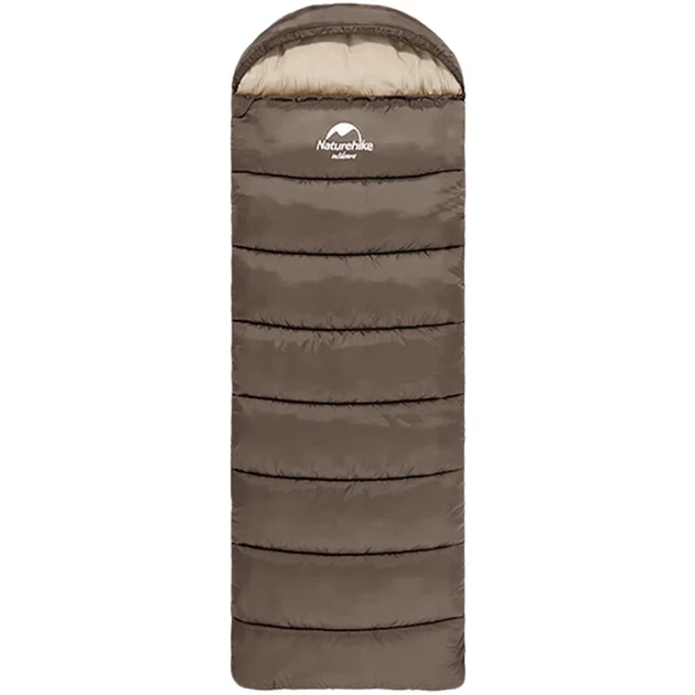 Спальный мешок Naturehike U350S R NH20MSD07 brown - Фото 1 Спальный мешок Naturehike U350S R NH20MSD07 brown - изображение 1