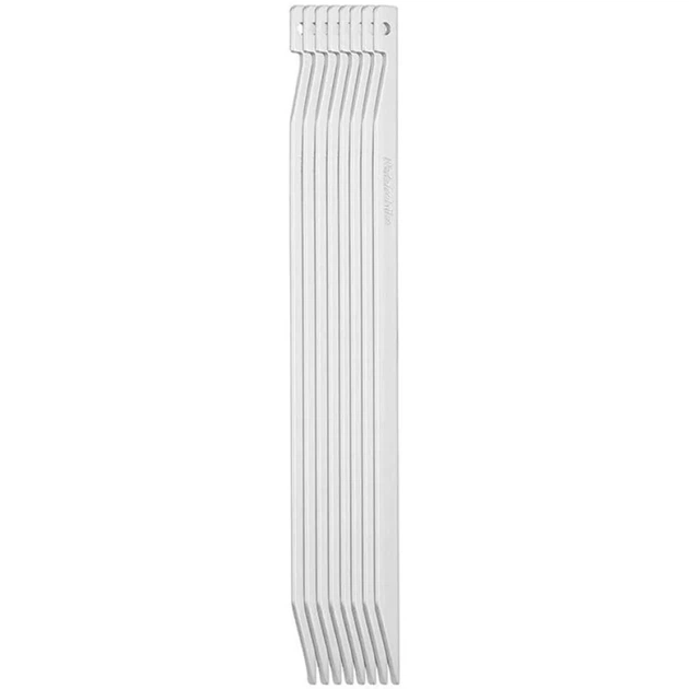 Кілочки для намету Naturehike CNK2300ZP016 20см 8шт Silver - зображення 2