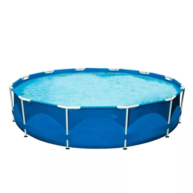 Каркасный бассейн Intex 28210 366х76 см. Metal Frame Pool Круглый бассейн 6503 л для дачи двора и семейного отдыха - изображение 2