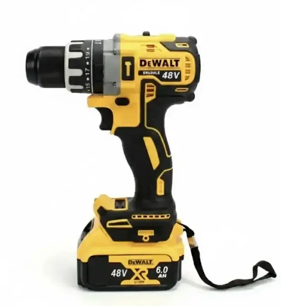 Набор 4в1 в кейсе DeWalt (Шуруповер DCD996 + Болгарка DCG413 + Перфоратор DCH263 + Гайковерт DCF922) Шуруповерт аккумуляторный Дрель 48V/6Ah - изображение 3