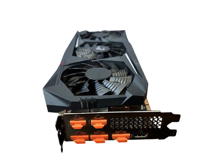 Видеокарта RX 5700 XT 8GB Gigabyte Aorus GDDR6 (GV-R57XTAORUS-8GD) Б/У - изображение 5