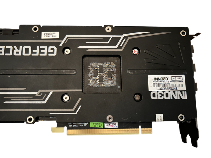 Відеокарта RTX 3070 8GB INNO3D TWIN X2 OC GDDR6 RTX3070 TWIN X2 OC 3XDP-HDMI GDDR6-8GB Б/В - зображення 7