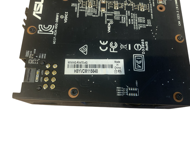 Видеокарта RX 470 Mining 4GB Asus GDDR5 (MINING-RX470-4G) Б/У - изображение 6