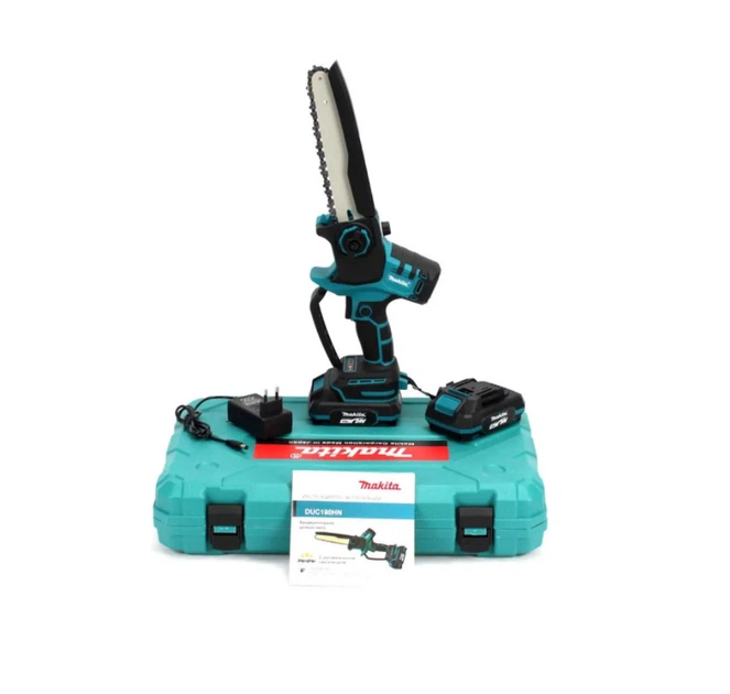 Мини пила цепная Makita DUC190HN Аккумуляторные мини-пилы 48 V для обрезки веток и деревьев (Пилы для садовых работ) - изображение 8