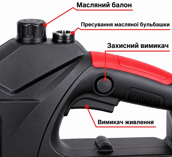 Акумуляторна ланцюгова пила Honda GHE380i 48 В електропила бездротова безщіткова 12 дюймів шина 30 см 10000 об хв 27 м с для дерева дров гілок саду дачі з автоматичним змащенням безключовим натягом 2 АКБ кейсом - зображення 6