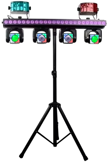 Zestaw oświetleniowy Light4Me MT BAR 3 multiefekt świetlny 4w1 (5908249828353) - Zdjęcie 2 Zestaw oświetleniowy Light4Me MT BAR 3 multiefekt świetlny 4w1 (5908249828353) - obraz 2