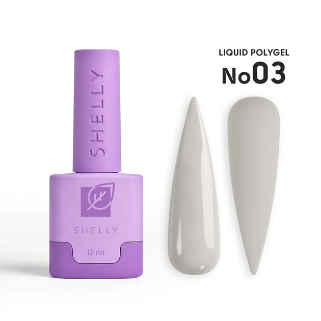 Жидкий полигель для ногтей 03 Liquid PolyGel Shelly 12 мл 4823109413962 - Фото 1 Жидкий полигель для ногтей 03 Liquid PolyGel Shelly 12 мл 4823109413962 - изображение 1