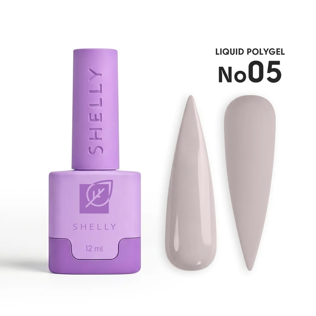 Жидкий полигель для ногтей 05 Liquid PolyGel Shelly 12 мл 4823109413986 - Фото 1 Жидкий полигель для ногтей 05 Liquid PolyGel Shelly 12 мл 4823109413986 - изображение 1