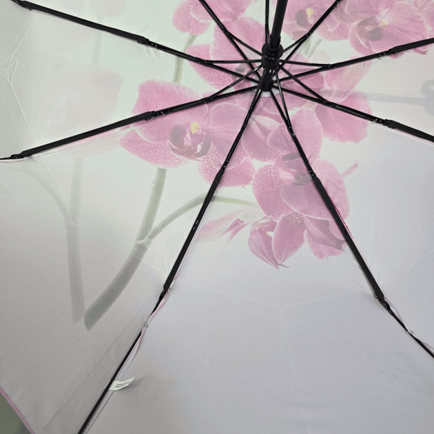 Женский зонт-автомат Rain Flowers, 9 спиц, карбон, подарочная упаковка R01070F7 - Фото 8 Женский зонт-автомат Rain Flowers, 9 спиц, карбон, подарочная упаковка R01070F7 - изображение 8