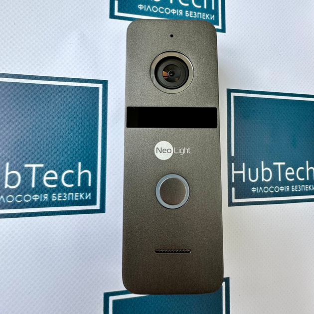 Комплект відеодомофону Neolight NeoKIT HD WF Graphite - Фото 4 Комплект відеодомофону Neolight NeoKIT HD WF Graphite - зображення 4