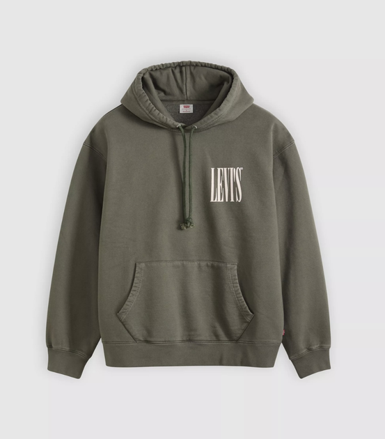 Худі кофта толстовка чоловіча Levi`s RELAXED GRAPHIC HOODIE SWEATSHIRT розмір XL - изображение 2