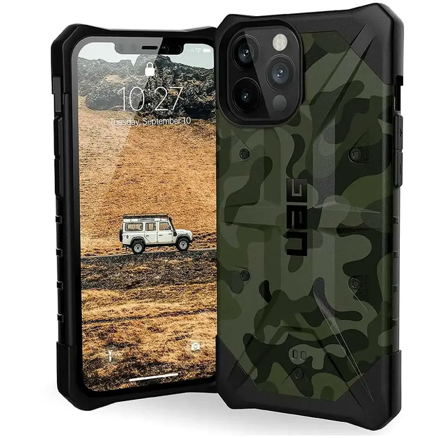 Чехол противоударный для iPhone 15 Pro Max Military Armor защита от падений черный - изображение 2