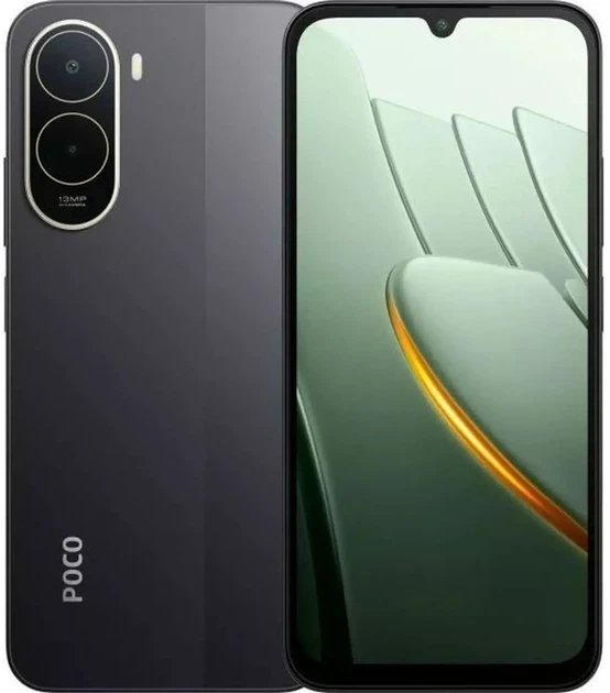 Мобільний телефон POCO C81 Pro 4/128GB Black Global - Фото 1 Мобільний телефон POCO C81 Pro 4/128GB Black Global - зображення 1