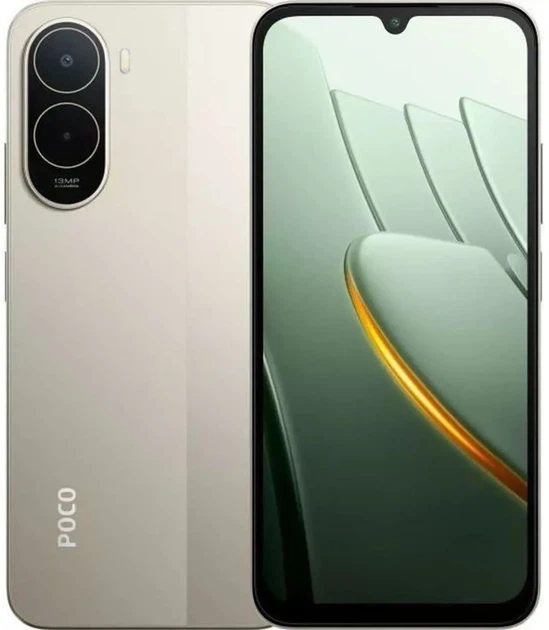 Мобільний телефон POCO C81 Pro 4/128GB Gold Global - Фото 1 Мобільний телефон POCO C81 Pro 4/128GB Gold Global - зображення 1