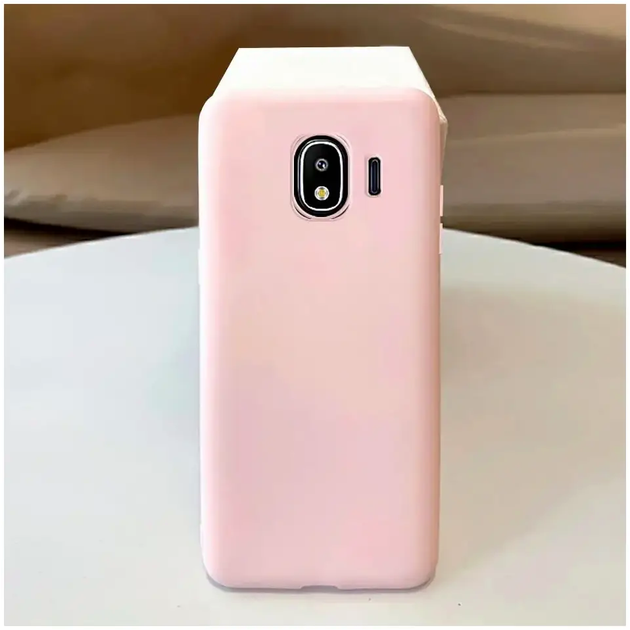 Силиконовый чехол для Samsung J2 2018 защита от ударов розовый для молодежи и активного образа жизни - изображение 2