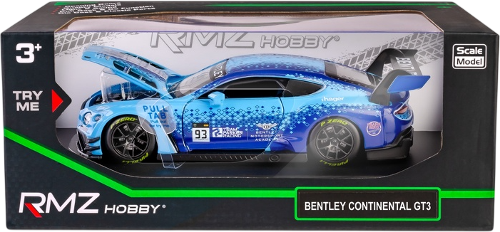 Samochód Daffi RMZ HOBBY Bentley Continental GT3 2020 Team Parker #93 1:32 H-116 (5905422081161) - Zdjęcie 1 Samochód Daffi RMZ HOBBY Bentley Continental GT3 2020 Team Parker #93 1:32 H-116 (5905422081161) - obraz 1