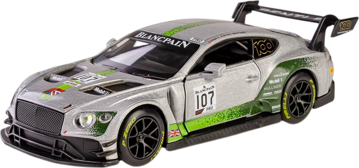 Автомобіль Daffi RMZ HOBBY Bentley Continental GT3 2019 Liqui Moly Bathurst 12 Hour #107 1:32 H-117 (5905422081178) - зображення 2