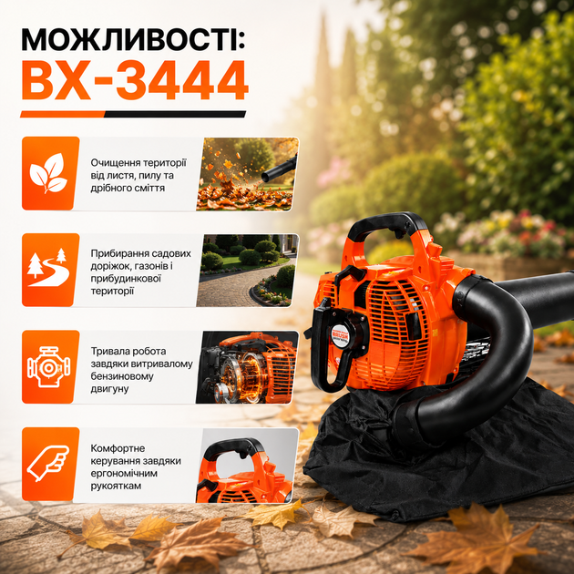 Бензиновая воздуходувка BX-3444 - изображение 6