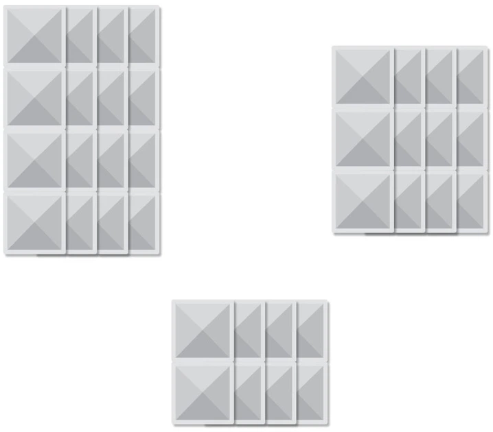 Магнітний конструктор Connetix Clear Rectangle Pack 12 елементів CT-C-00012-RE (0850036293309) - зображення 2