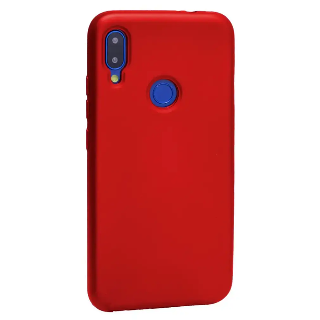 Силиконовый чехол для Xiaomi Redmi Note 7 красный противоударный защита от падений и ударов - Фото 1 Силиконовый чехол для Xiaomi Redmi Note 7 красный противоударный защита от падений и ударов - изображение 1