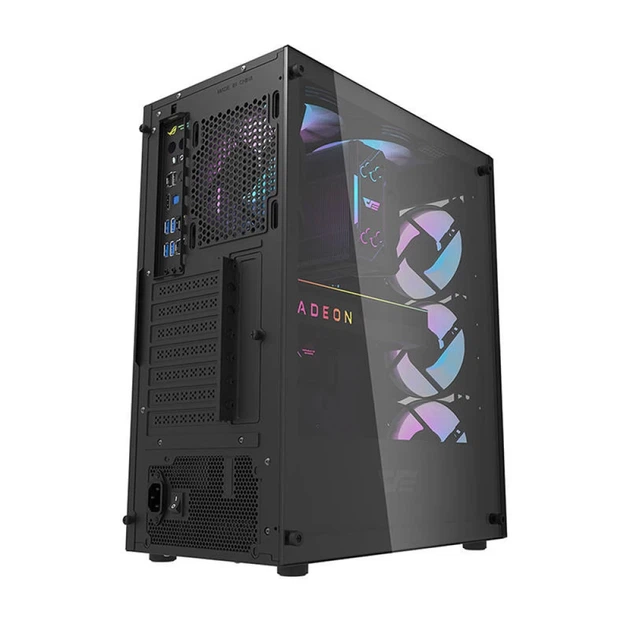 Корпус комп'ютерний Darkflash DK352 Plus + 4 вентилятори Black - Фото 3 Корпус комп'ютерний Darkflash DK352 Plus + 4 вентилятори Black - зображення 3