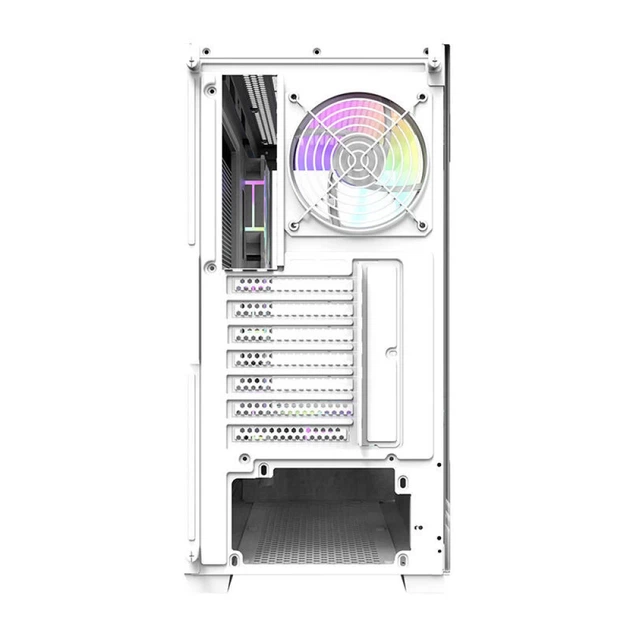 Корпус комп'ютерний Darkflash DS900 White + 7 вентиляторів ARGB (DS900 White) - зображення 5