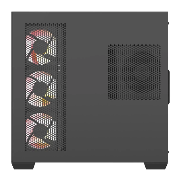 Корпус компьютерный Darkflash C280 Black + 7 вентиляторов (C280 BLK +7F) - Фото 3 Корпус компьютерный Darkflash C280 Black + 7 вентиляторов (C280 BLK +7F) - изображение 3