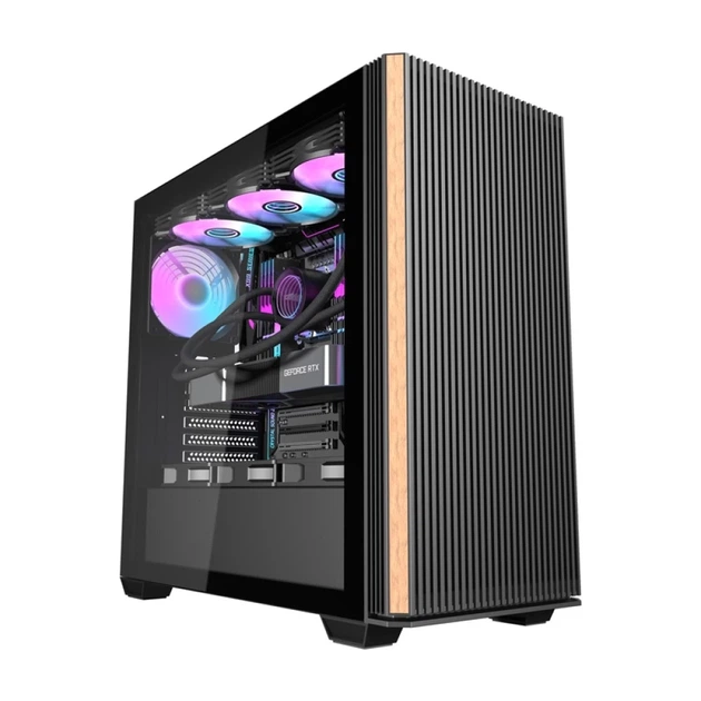 Корпус комп'ютерний Darkflash DS900WS 4 вентилятори Black (4711527004575) - Фото 1 Корпус комп'ютерний Darkflash DS900WS 4 вентилятори Black (4711527004575) - зображення 1