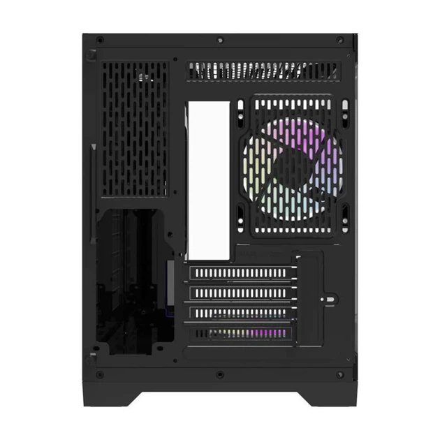 Корпус комп'ютера Darkflash FT418 Black + 6 вентиляторів ARGB (FT418) - Фото 2 Корпус комп'ютера Darkflash FT418 Black + 6 вентиляторів ARGB (FT418) - зображення 2